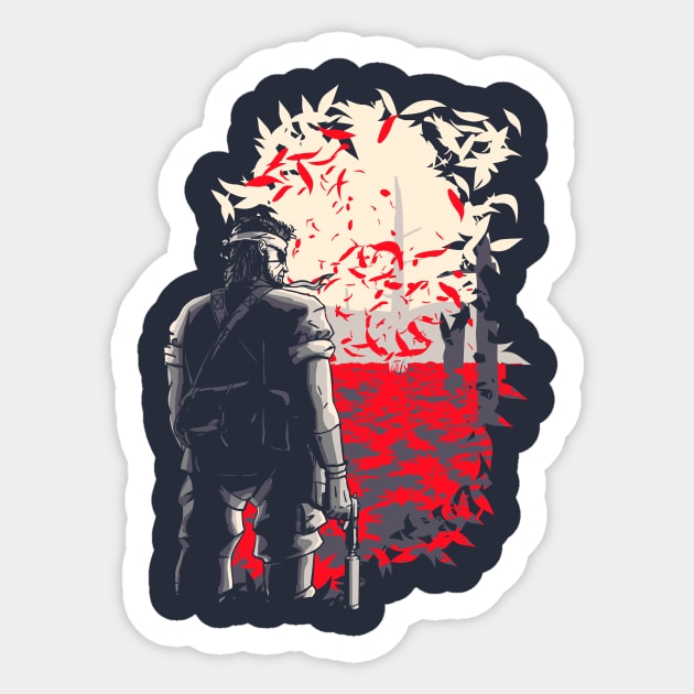 Big Boss (Dark) Sticker by m1a2